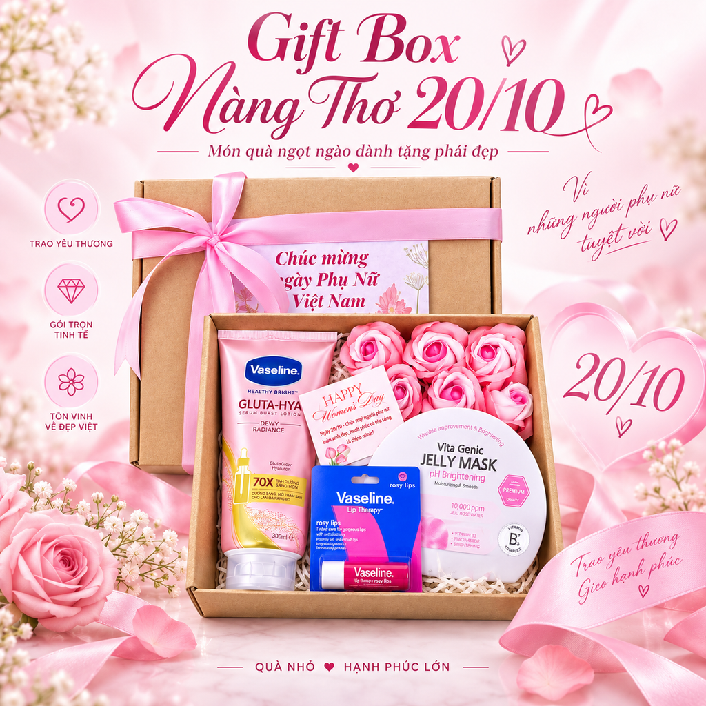 Gift Box Gửi Trọn Yêu Thương 20/10