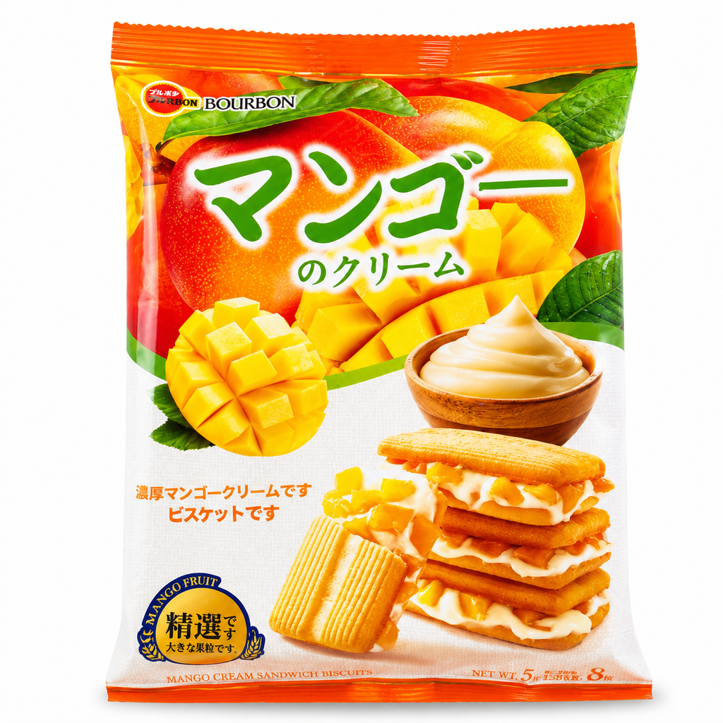 Bánh Quy Kẹp Mix Vị Trái Cây - Gói 258g