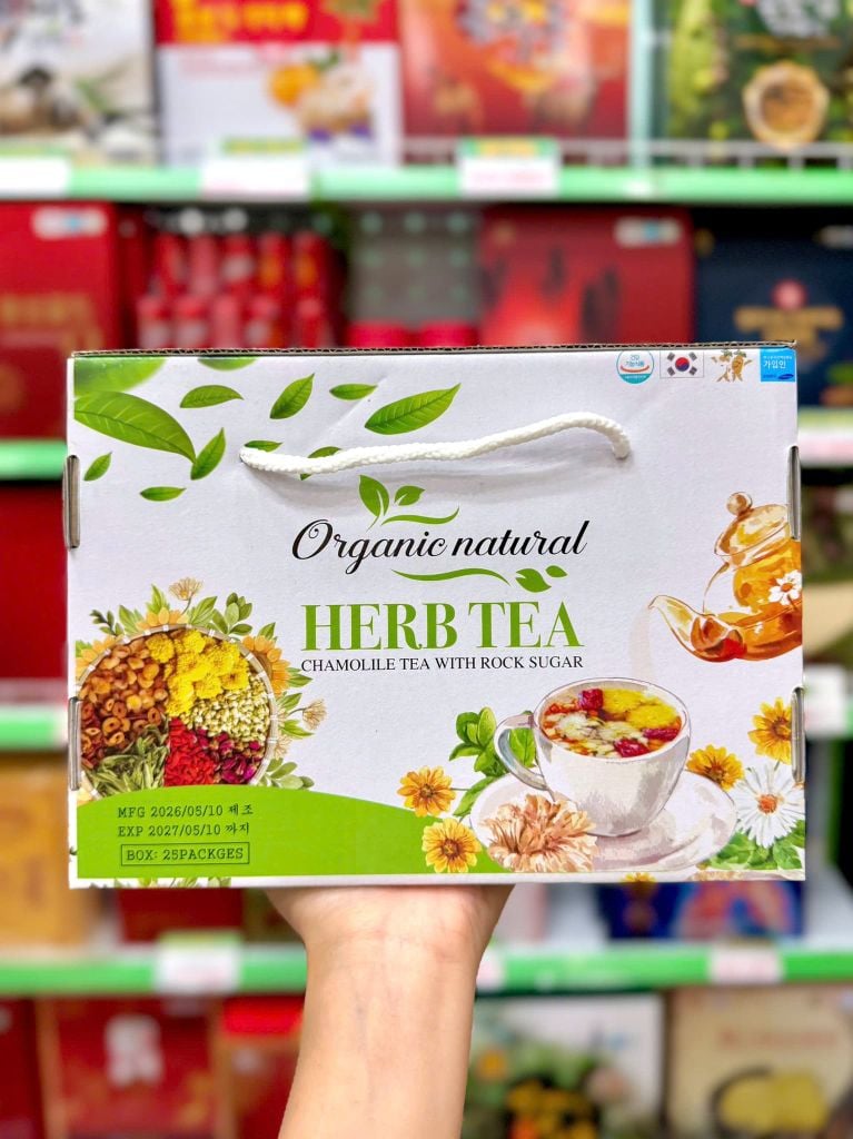 Trà Hoa Cúc Dưỡng Nhan Herb Tea Organic - 330g