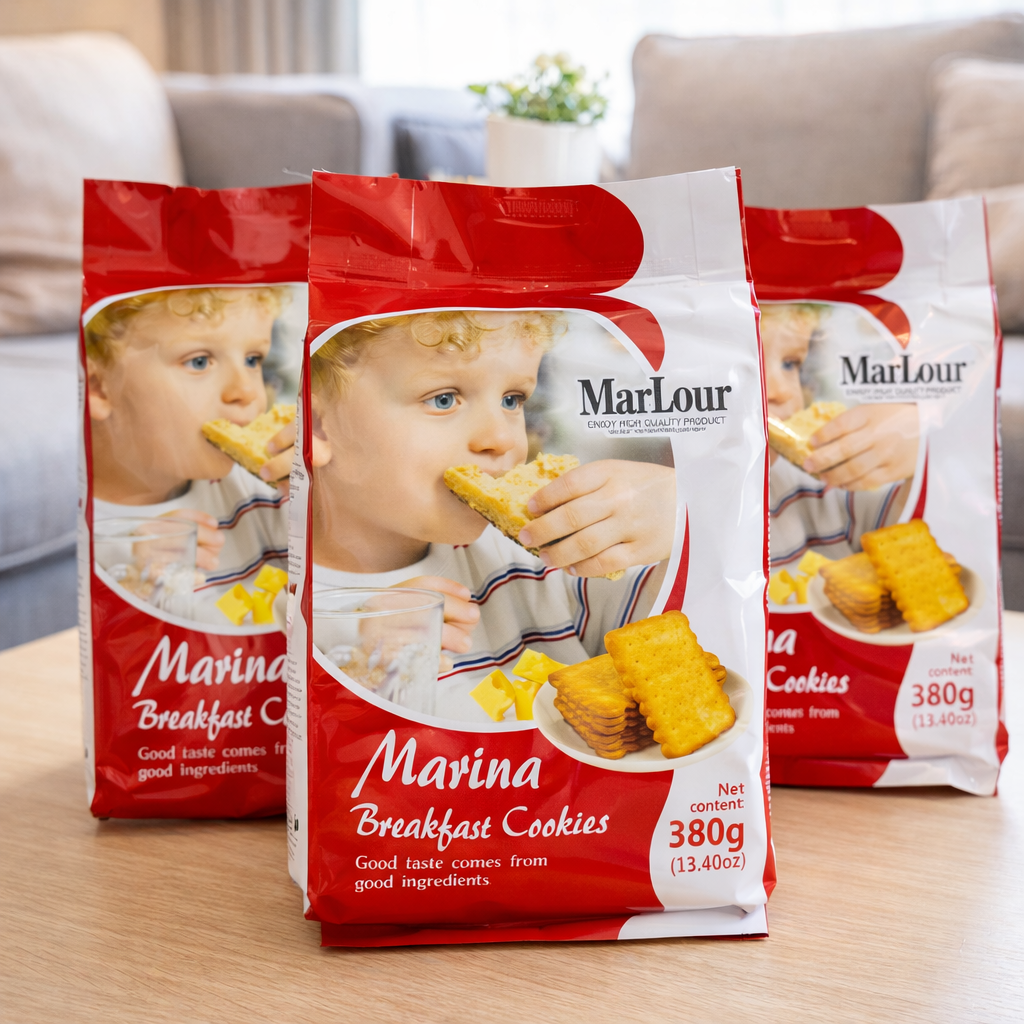 Bánh Quy Ăn Sáng Malour Marina - 380G