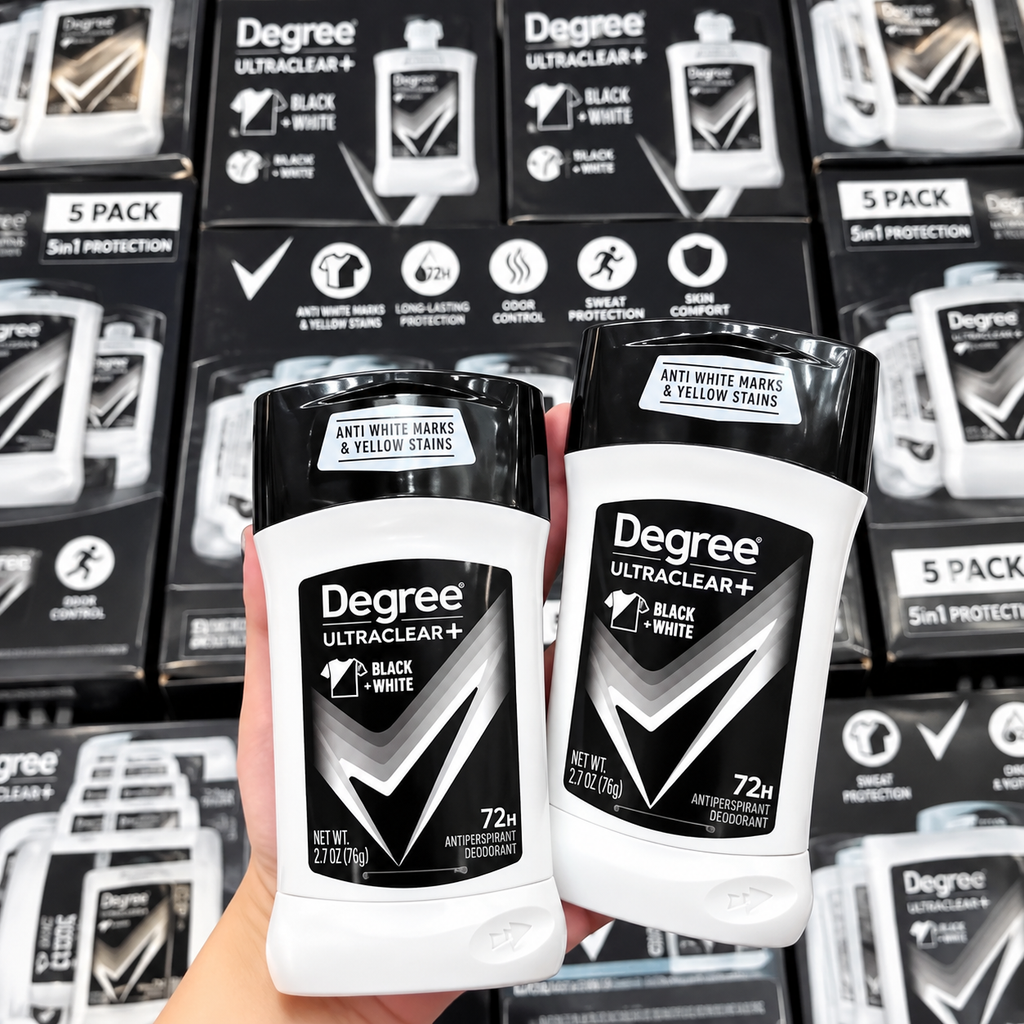 Lăn Khử Mùi Degree Men Ultraclear Black + White