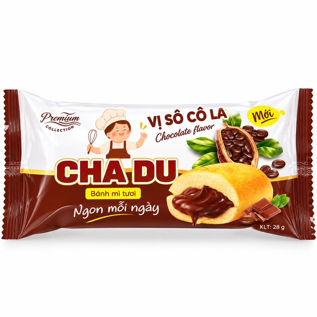 Bánh Mì Que Chadu Siêu Ngon - Gói 30g