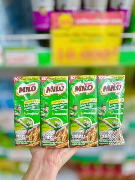 Sữa Milo Thái Lan – Lốc 8 Hộp x 165ml