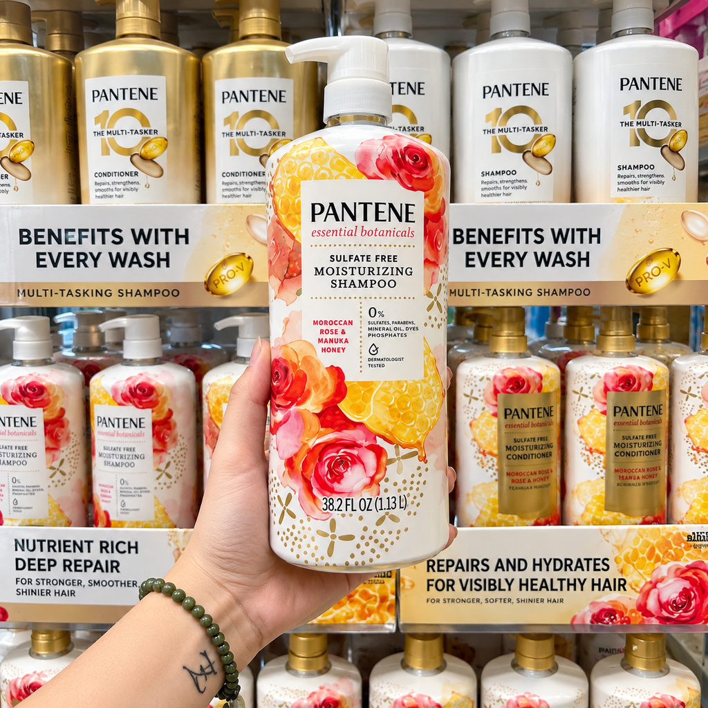 Dầu Gội Pantene Sulfate Free Mỹ - 1.13L