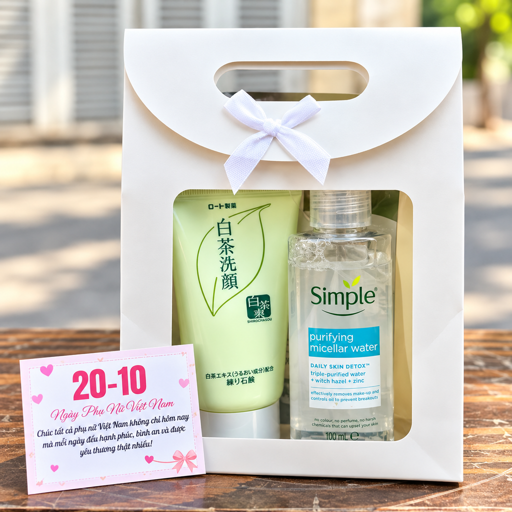 Túi Quà Tặng Skincare Cao Cấp 20/10