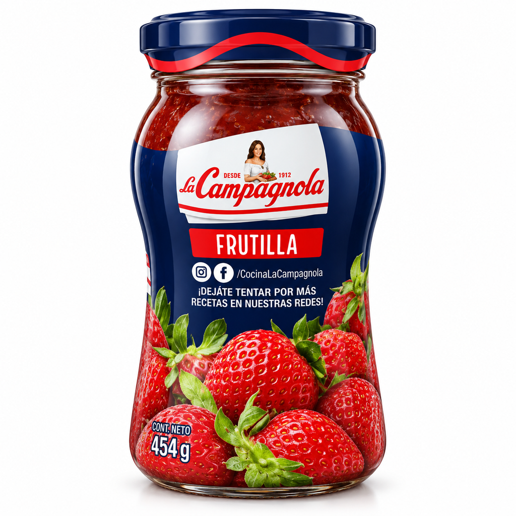 Mứt Trái Cây Frutilla La Campagnola - Hũ 454g