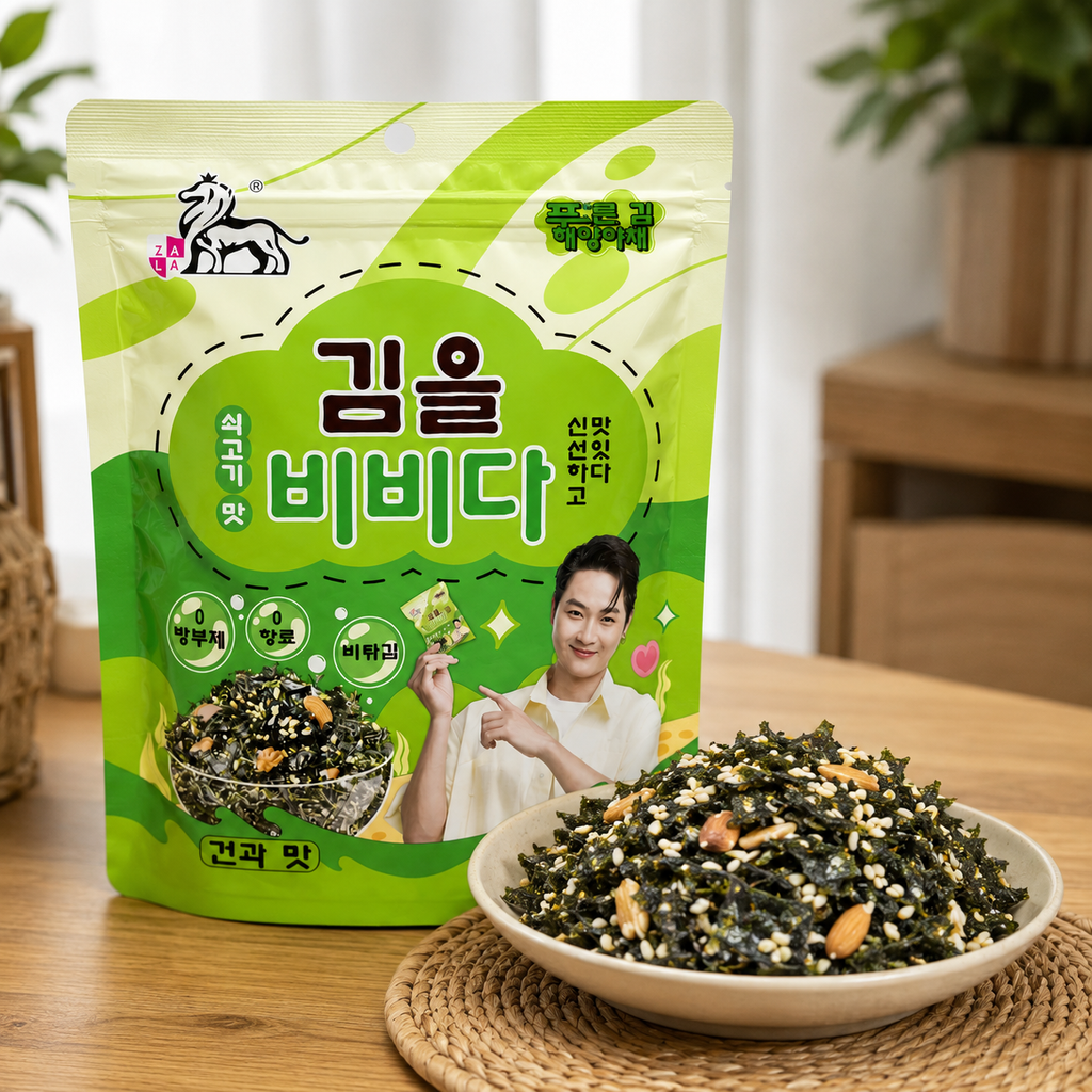 Rong Biển Trộn Cơm Za La Hương Vị Hạt - Gói 50G