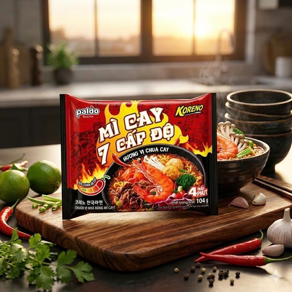 Mua Mì Cay Koreno 7 Cấp Độ - 104g