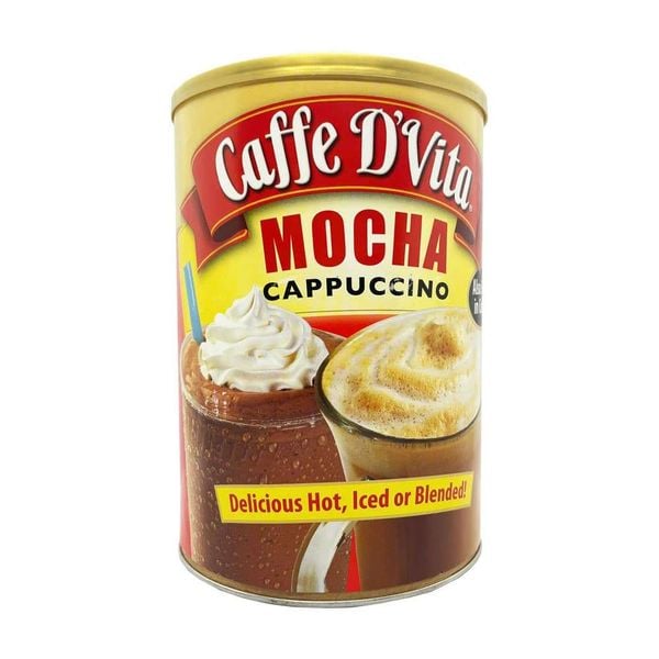Bột Cappuccino MOCHA Caffe D'Vita - 1.361g