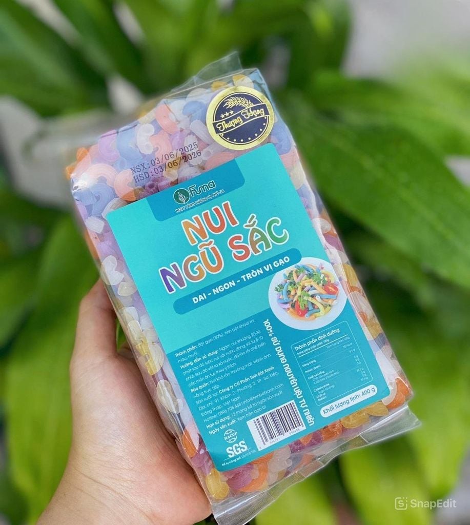 Nui Ngũ Sắc Chữ C Fuma - 400g