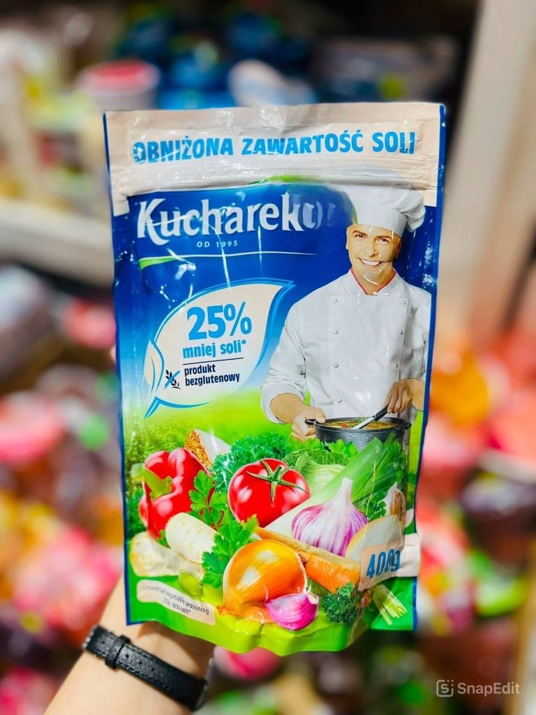 Hạt Nêm Rau Củ Kucharek Đức Giảm Mặn - Gói 400g