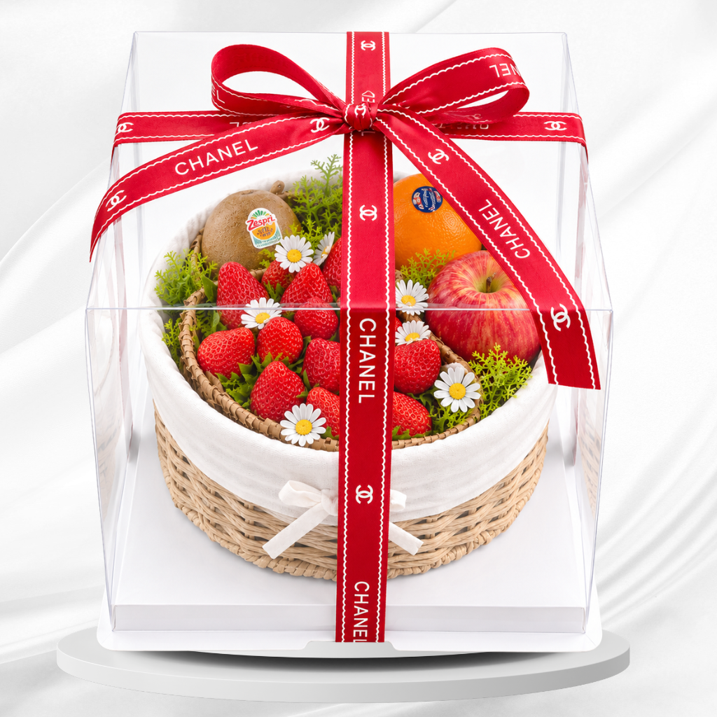 Set Quà Trái Cây Sinh Nhật - Set Quà Bánh Kem Ngọt Ngào