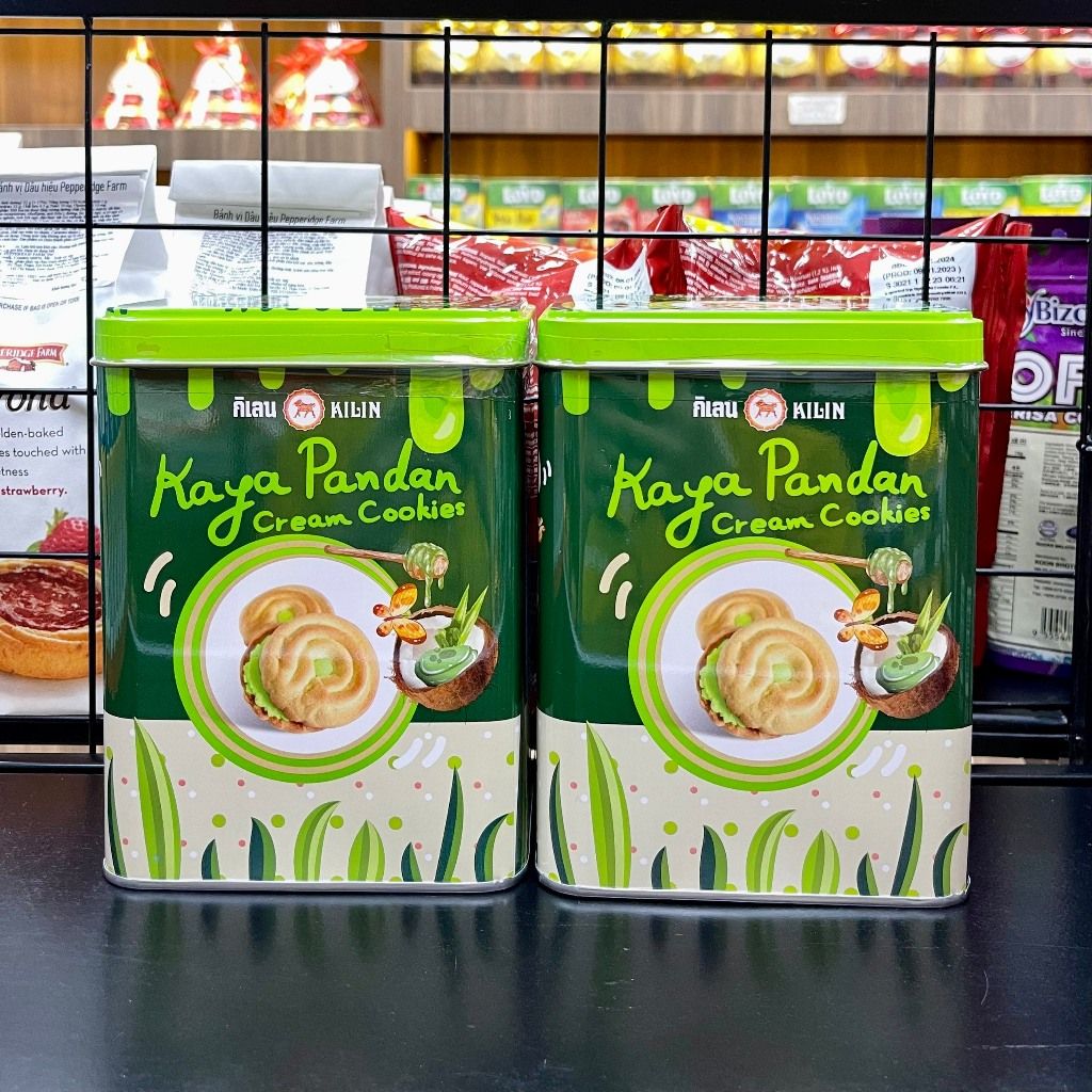 Bánh Quy Kem Lá Dứa Kilin Thái Lan – 400g