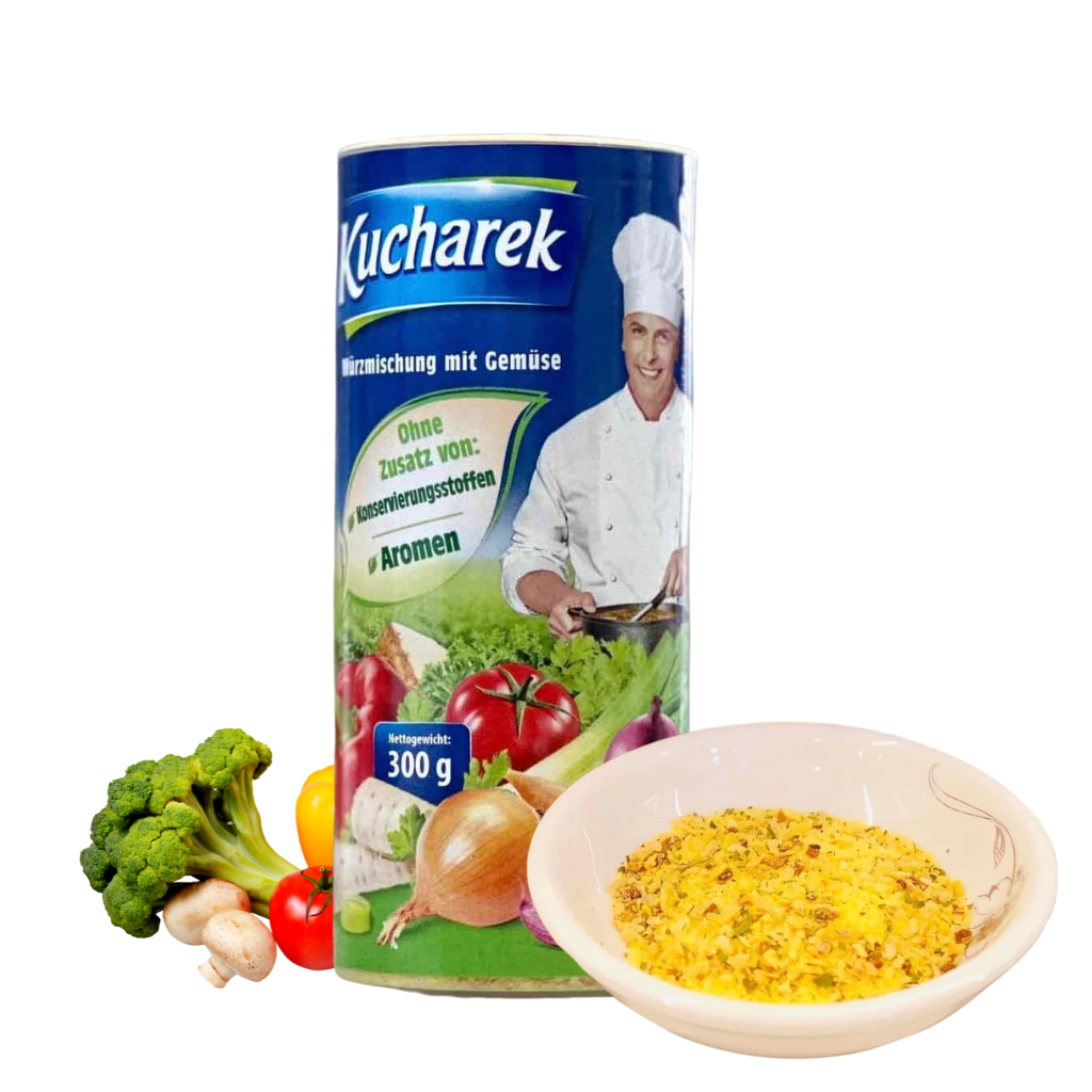 Hạt Nêm Rau Củ KUCHAREK - Lon 300G