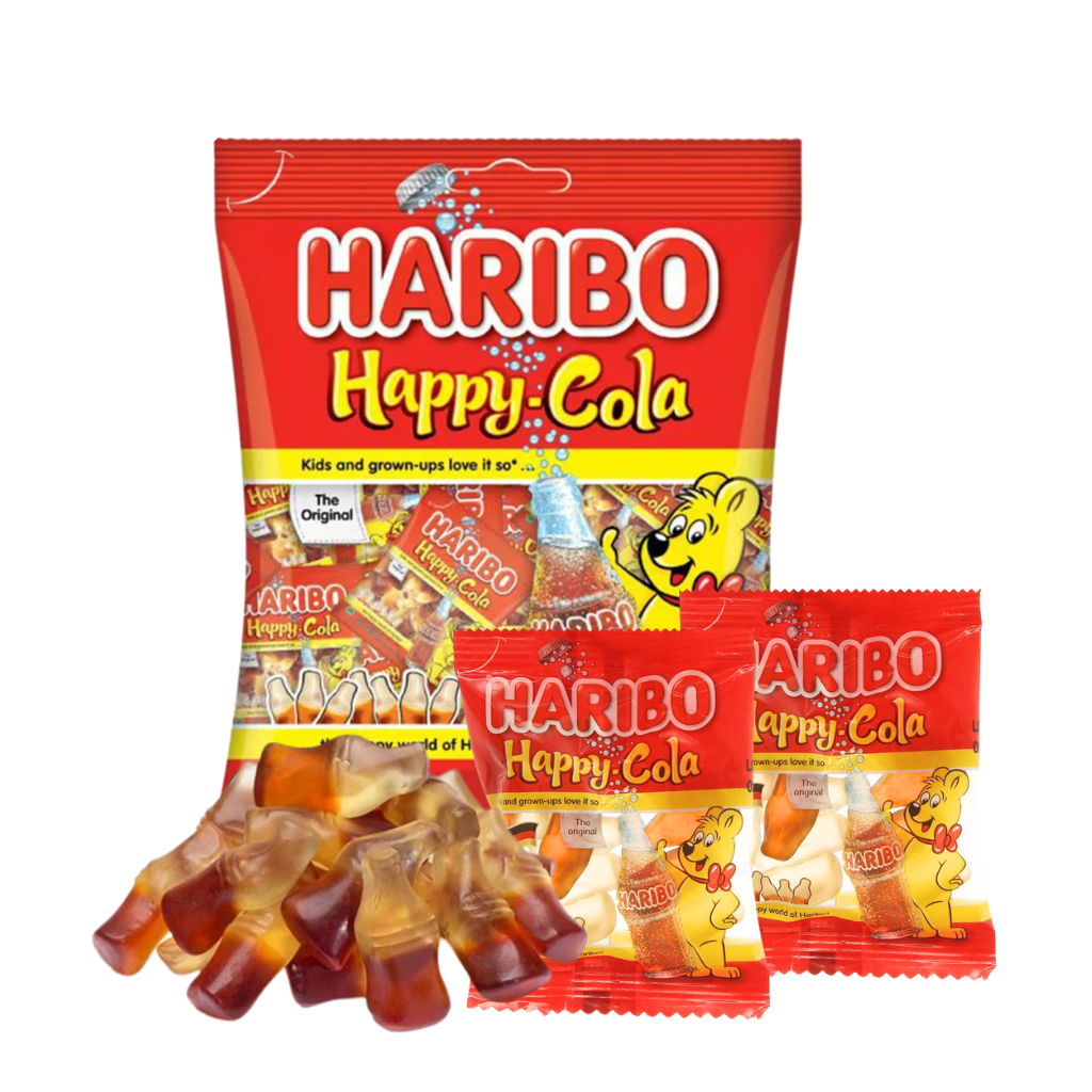Kẹo dẻo Haribo Happy Cola – Gói 200g