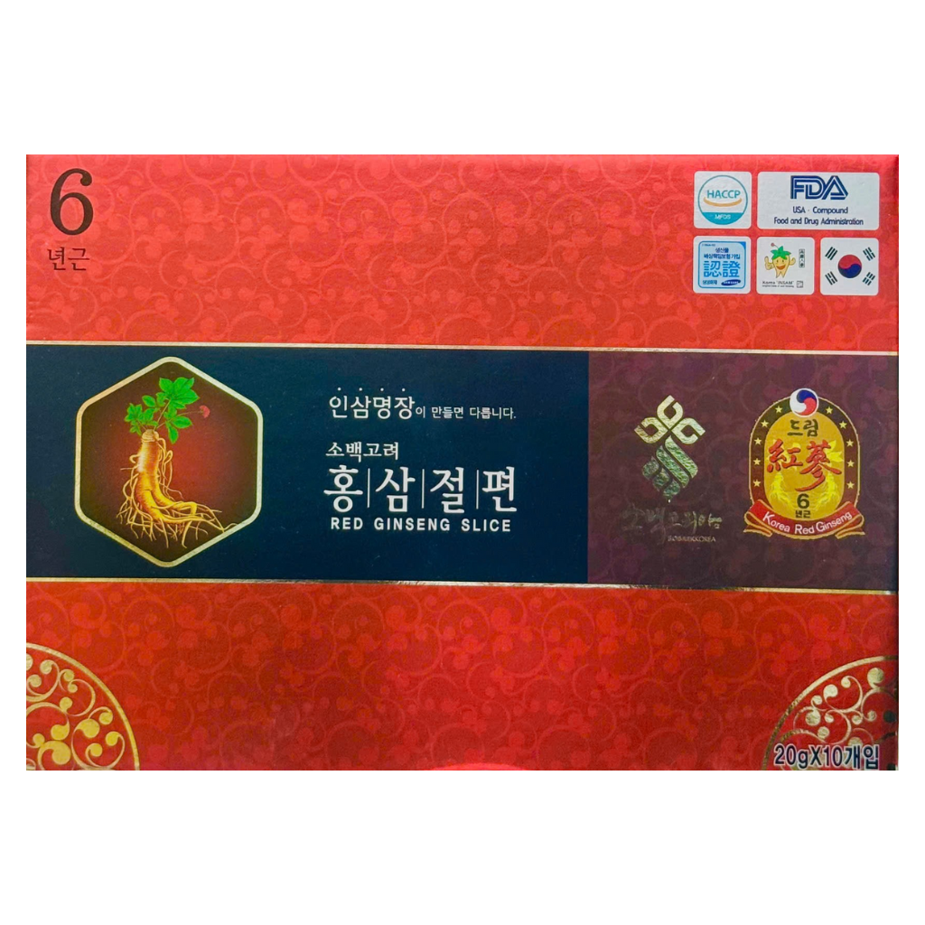 Sâm Lát Sobaek Slice - 10 Hộp