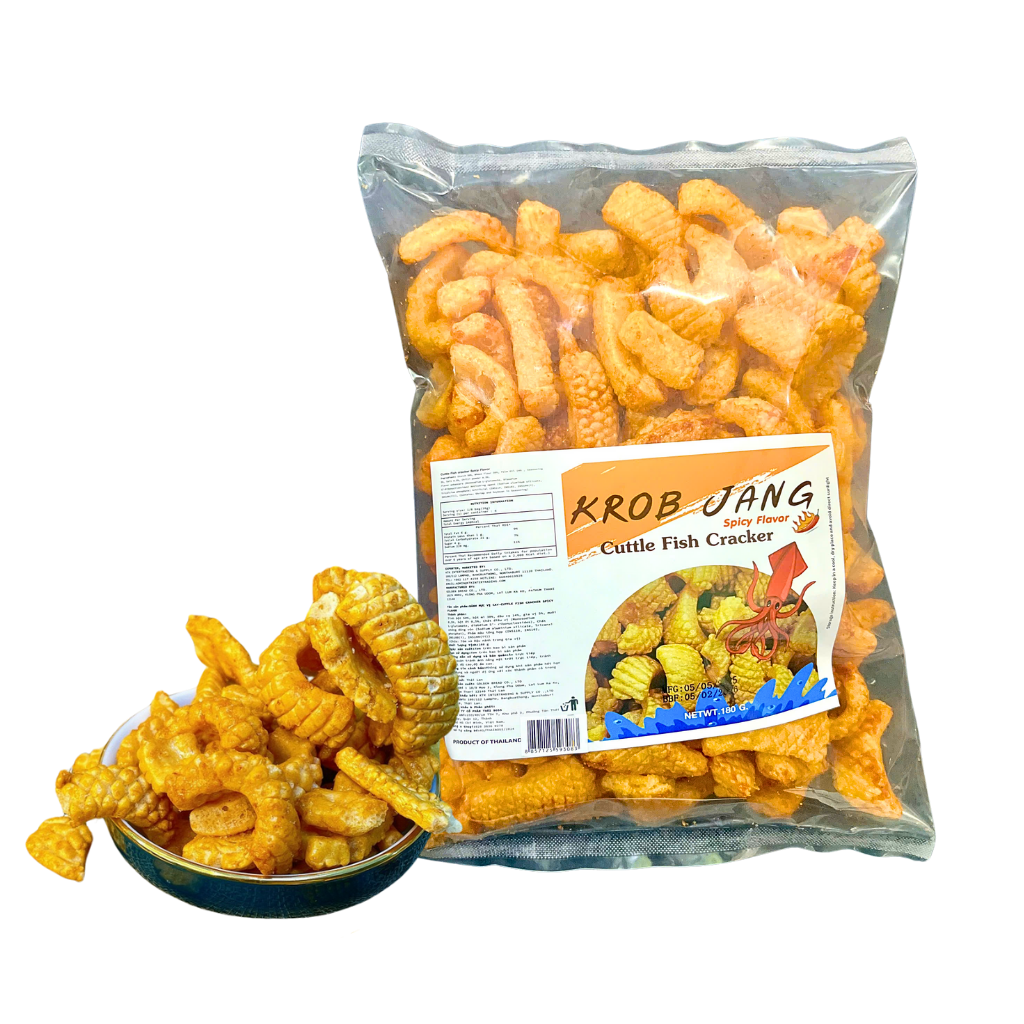 Snack Mực Thái Lan Vị Cay – 180g