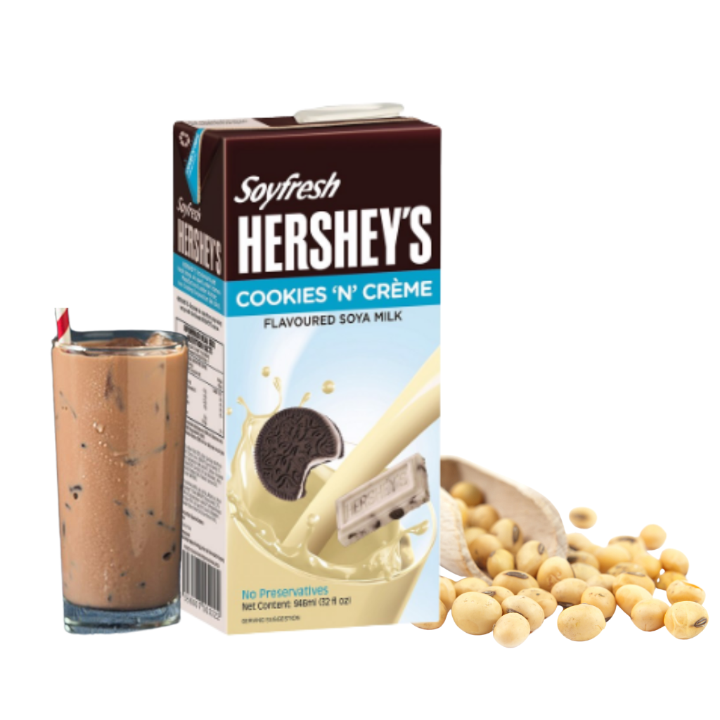Sữa Đậu Nành Soyfresh Hershey's - 946ml (Vị Cookie)