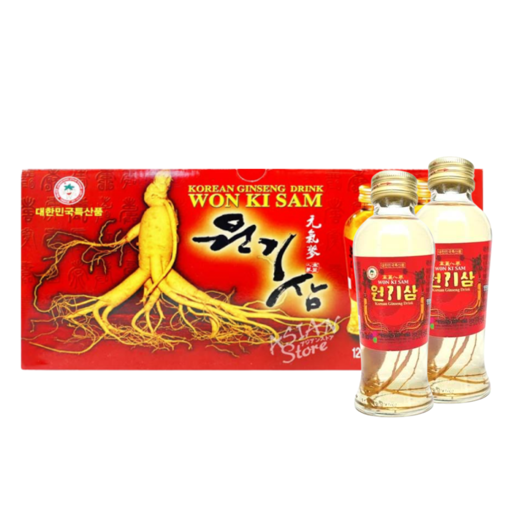 Nước Nhân Sâm Củ Won Ki Sam Hàn Quốc - 10 chai x 120ml
