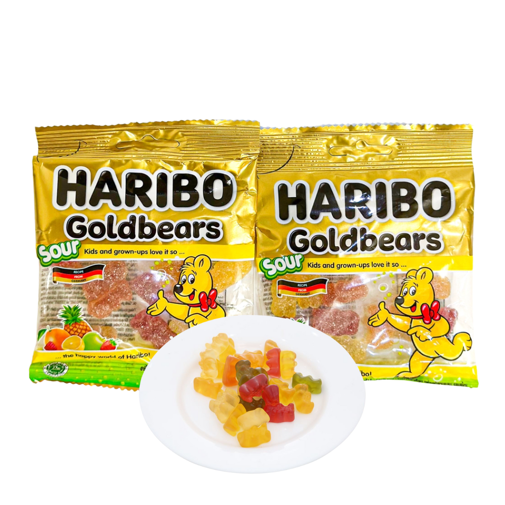 Kẹo dẻo Haribo Goldbears Sour – Gói 45g