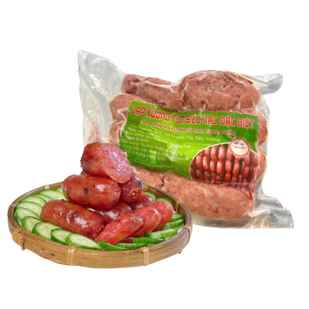 Lạp Xưởng Tươi Đặc Biệt – Gói 500g