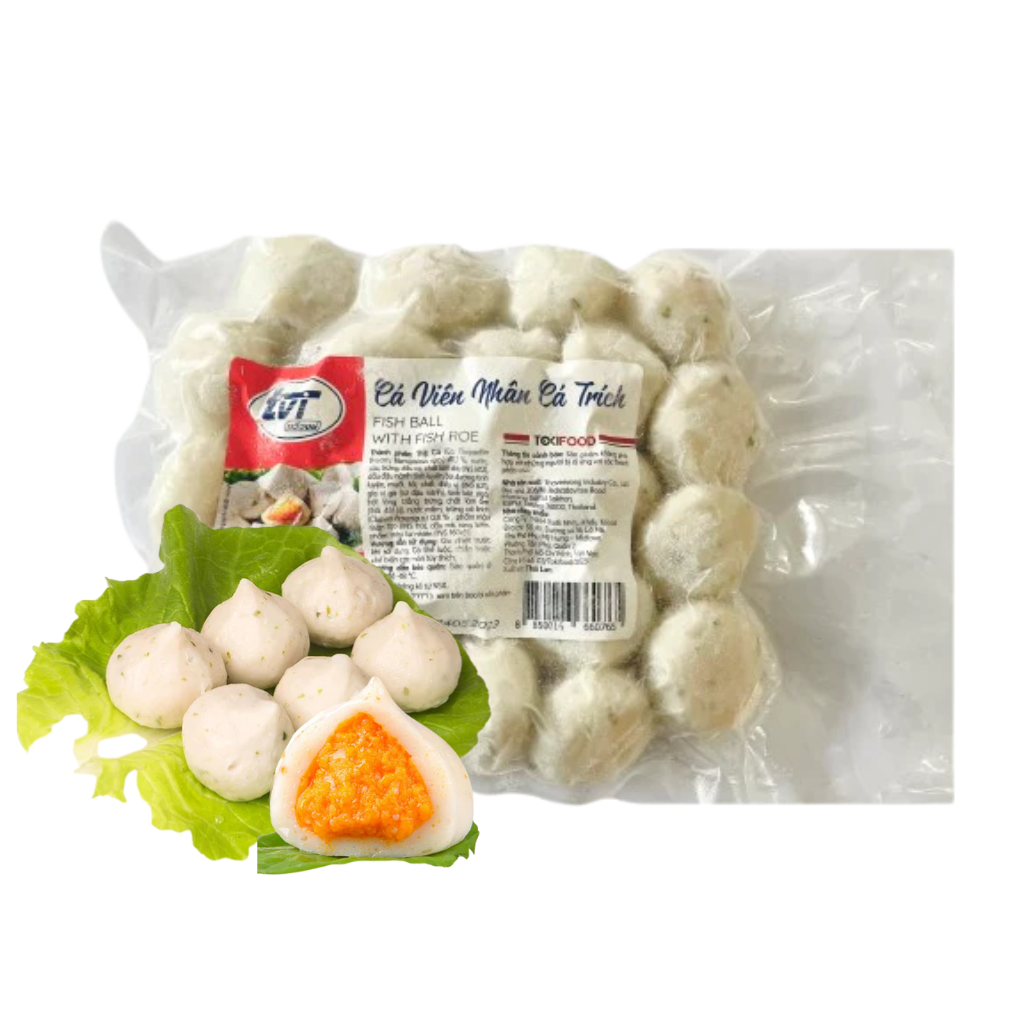 Cá Viên Nhân Trứng Cá Trích – Gói 500g