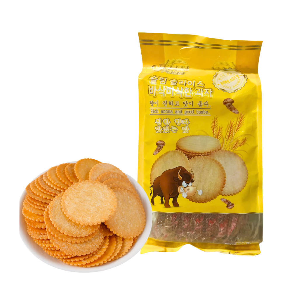 Bánh Quy Giòn Amen Food Vị Bò Và Nấm – 300g