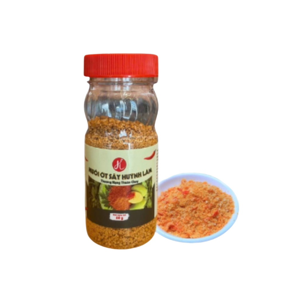 Muối Ớt Sấy Huỳnh Lâm – 60G (Hũ)