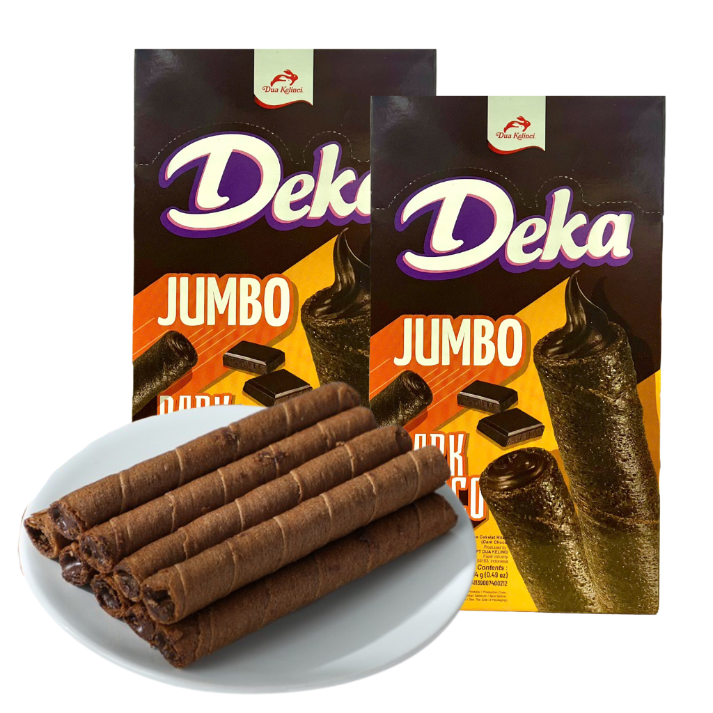 Bánh Xốp Deka Jumbo Vị Socola Đen - 140g
