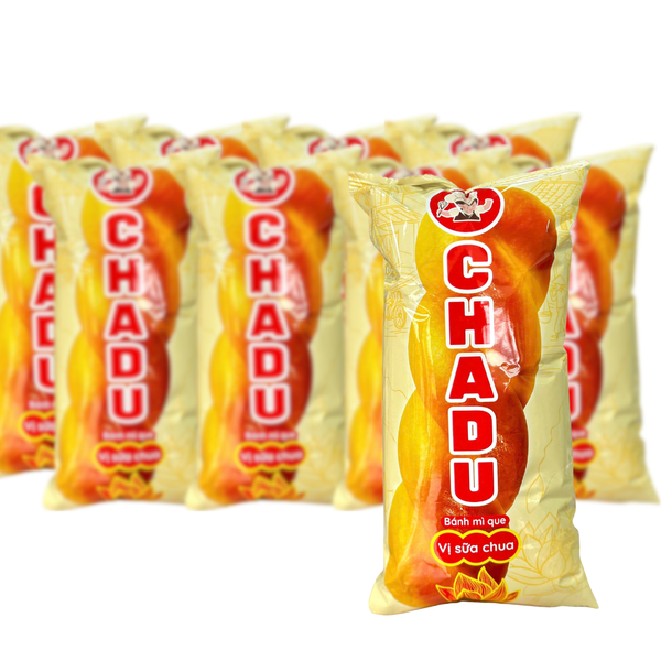 Bánh Mì Que Cha Du Vị Sữa Chua - Lốc 10 Gói