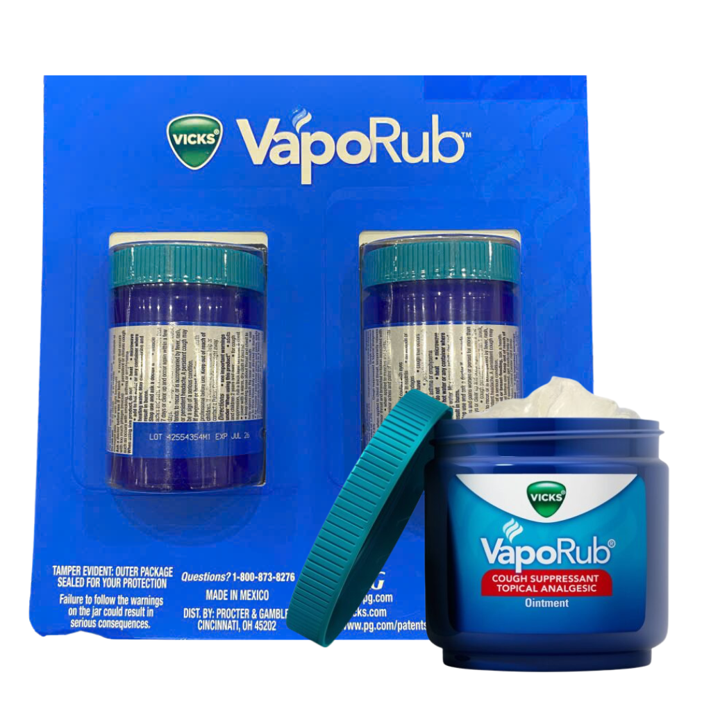 Dầu ấm ngực giảm ho cho trẻ em Mỹ Vick VapoRub – 100g