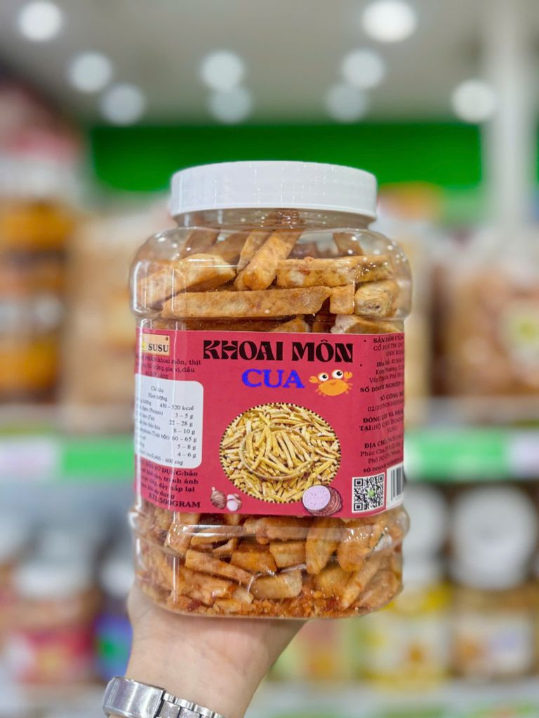 Khoai Môn Tẩm Vị Cua SUSU - 500g