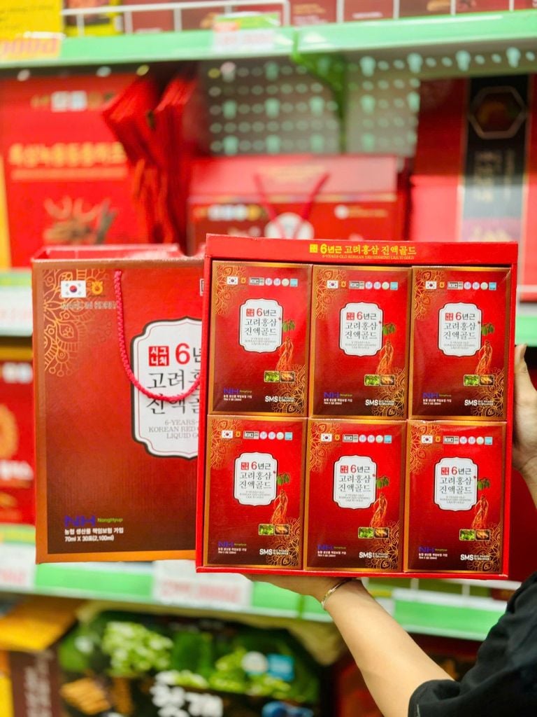 Nước Hồng Sâm HQ Nonghyup 70ml x 30 gói