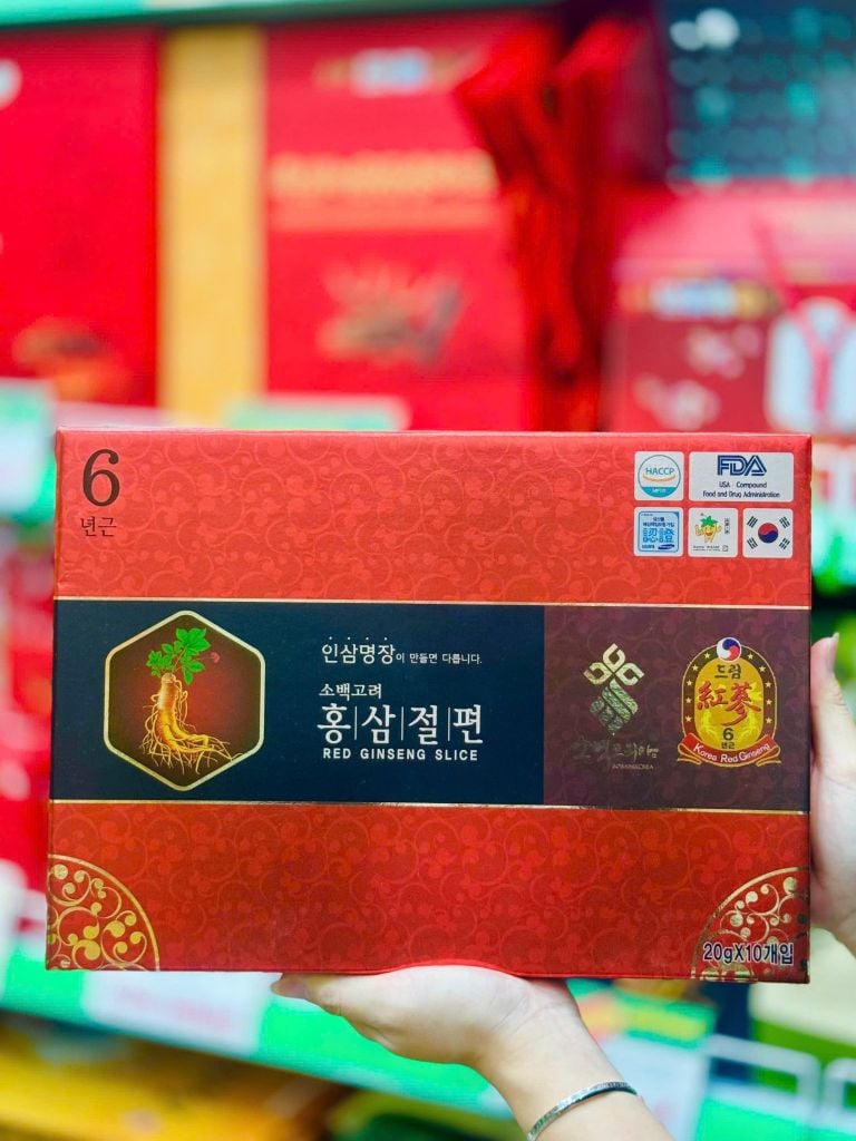 Sâm Lát Sobaek Slice - 10 Hộp