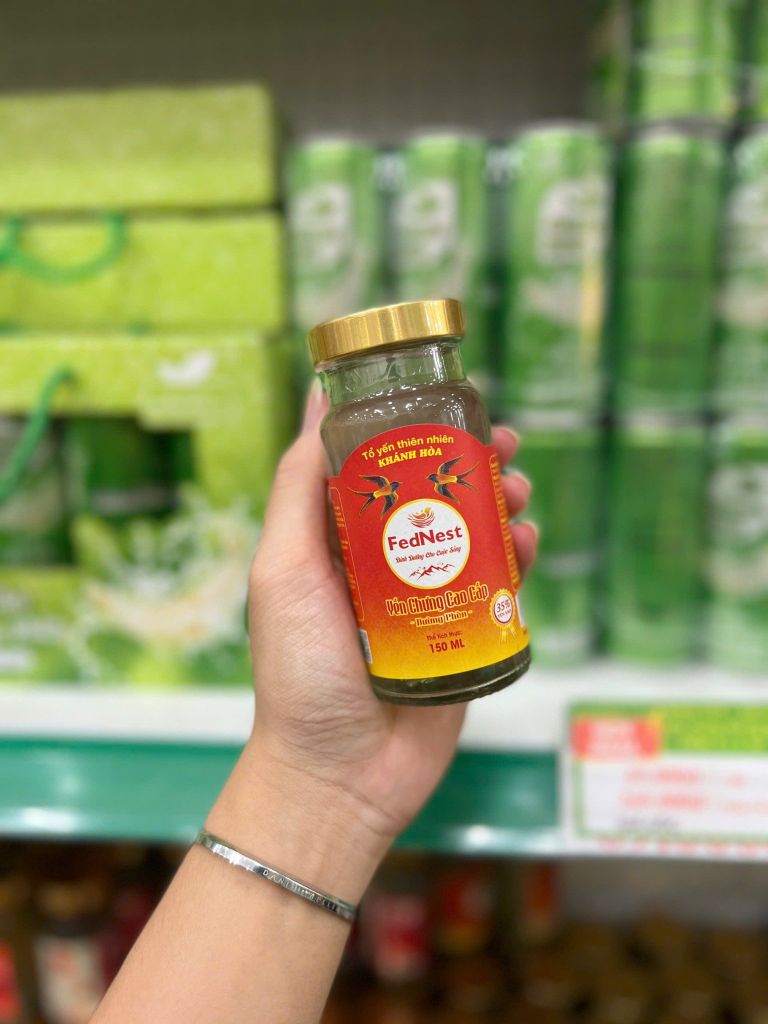 Nước Yến Chưng Cao Cấp FedNest 35% - 150ml - Đường Phèn