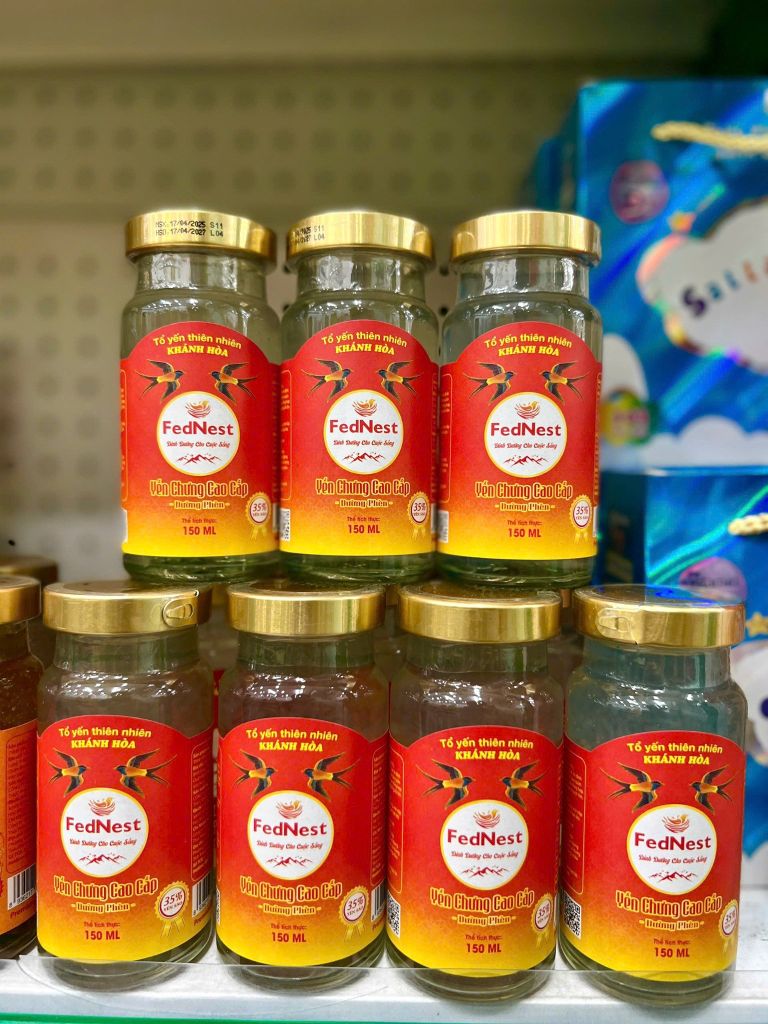 Nước Yến Chưng Cao Cấp FedNest 35% - 150ml - Đường Phèn