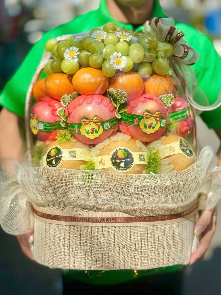 Giỏ Quà Trái Cây Biếu Tặng Set 45 - Nhân 20/10 & 20/11