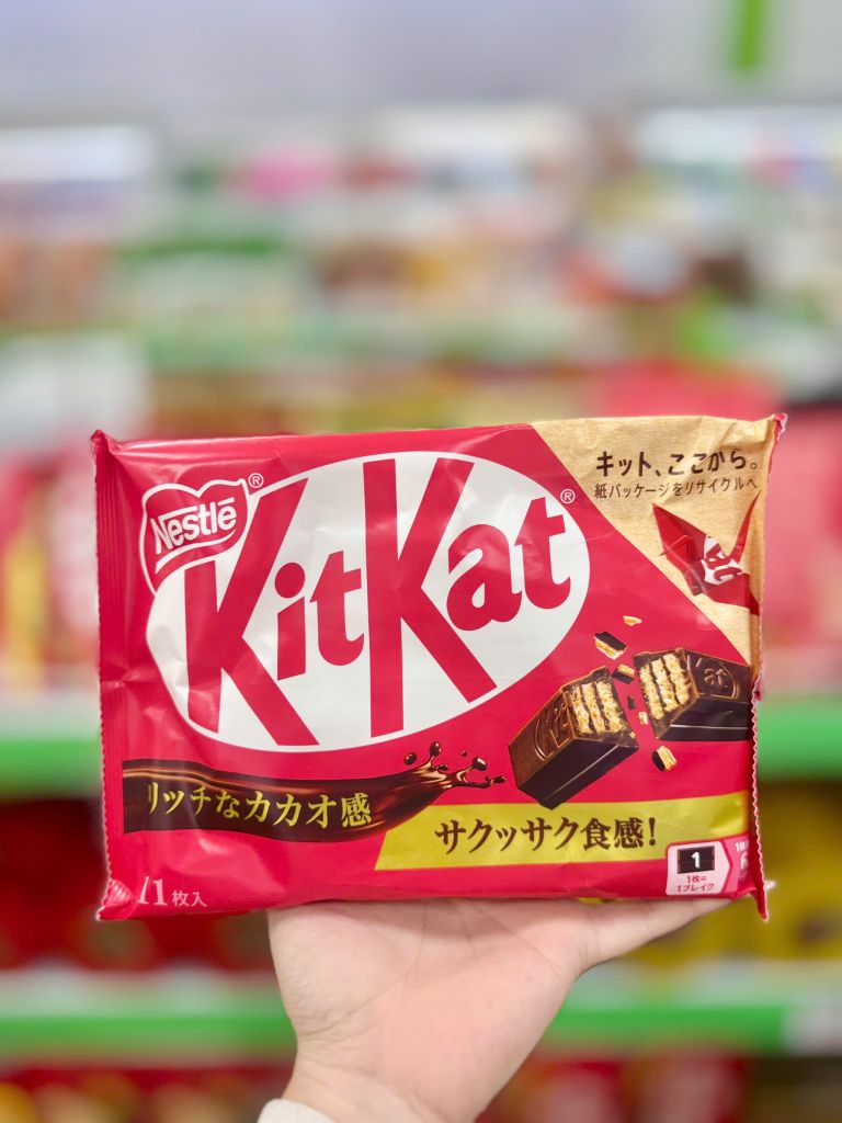 Bánh Xốp KitKat Nhật Vị Socola Truyền Thống - 11 Thanh