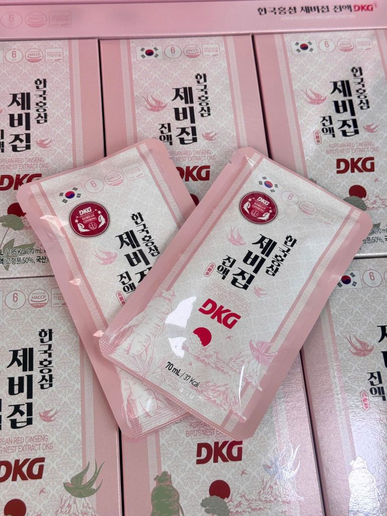 Yến Sào Hồng Sâm DKG -70ml x 30 gói
