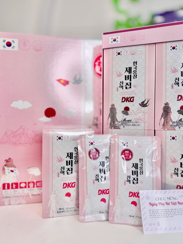 Yến Sào Hồng Sâm DKG -70ml x 30 gói