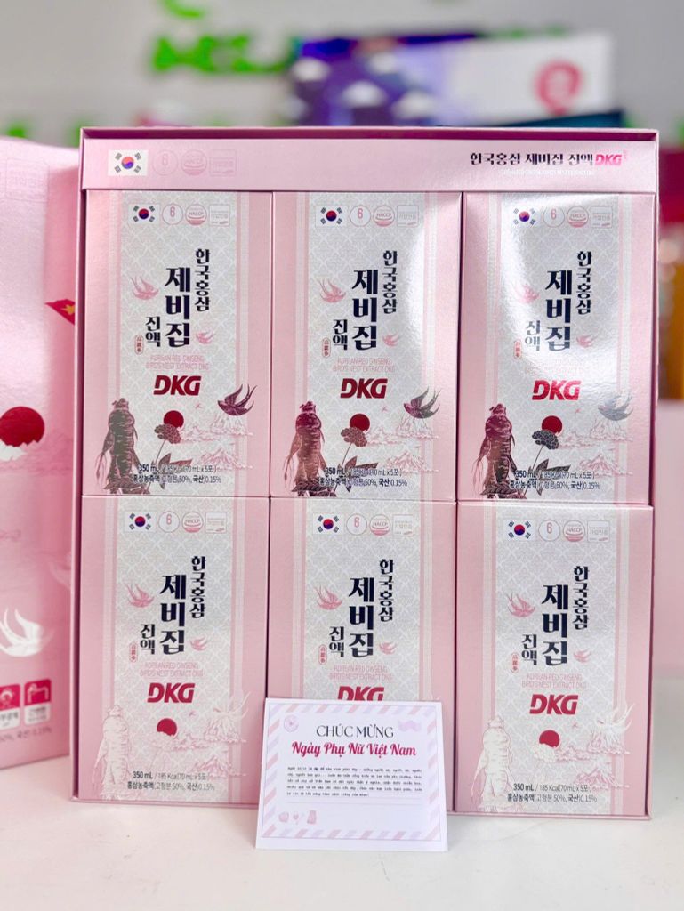 Yến Sào Hồng Sâm DKG -70ml x 30 gói