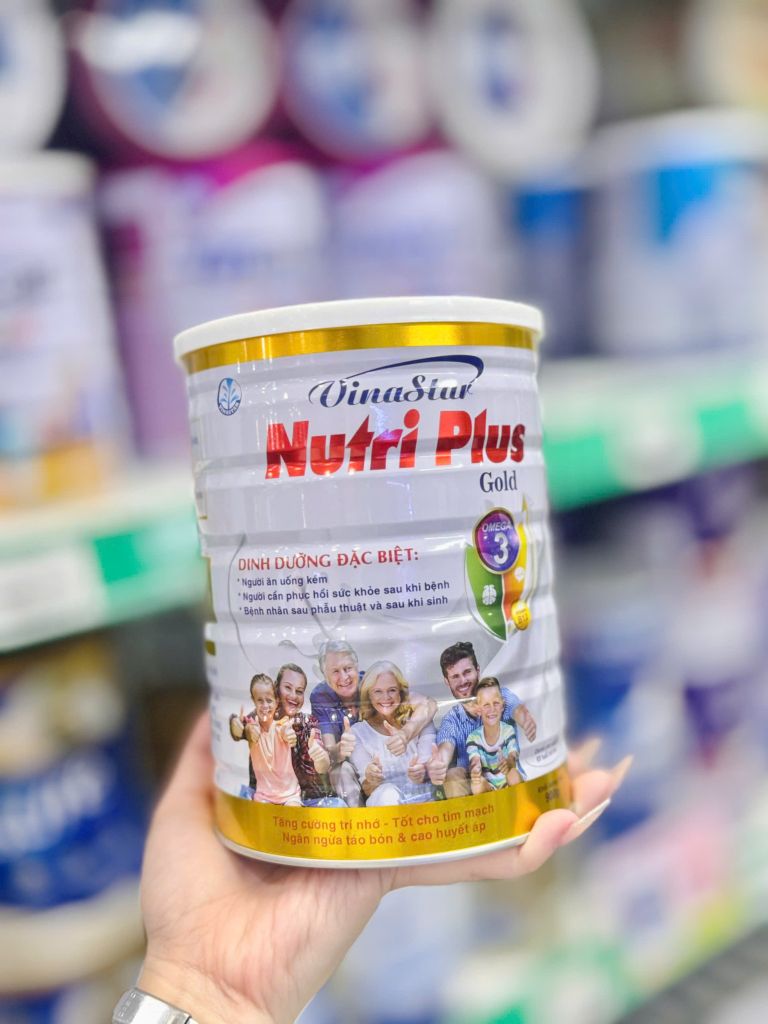 Sữa Bột Vinastar Nutri Plus - 900G