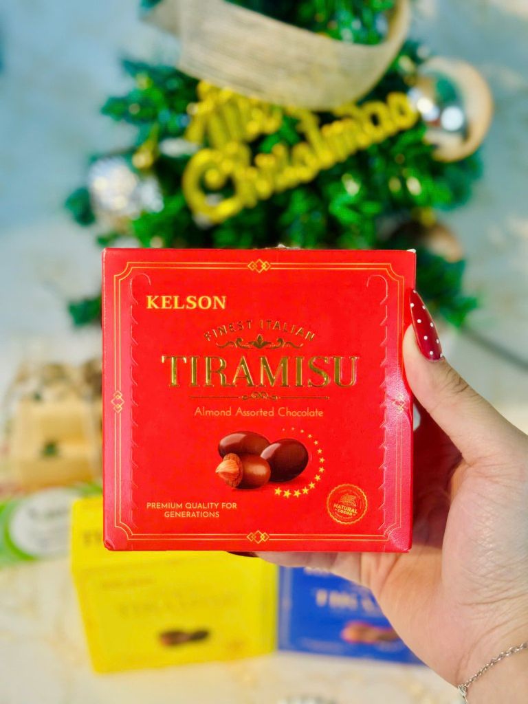 Kẹo Socola Tiramisu Hạnh Nhân Kelson