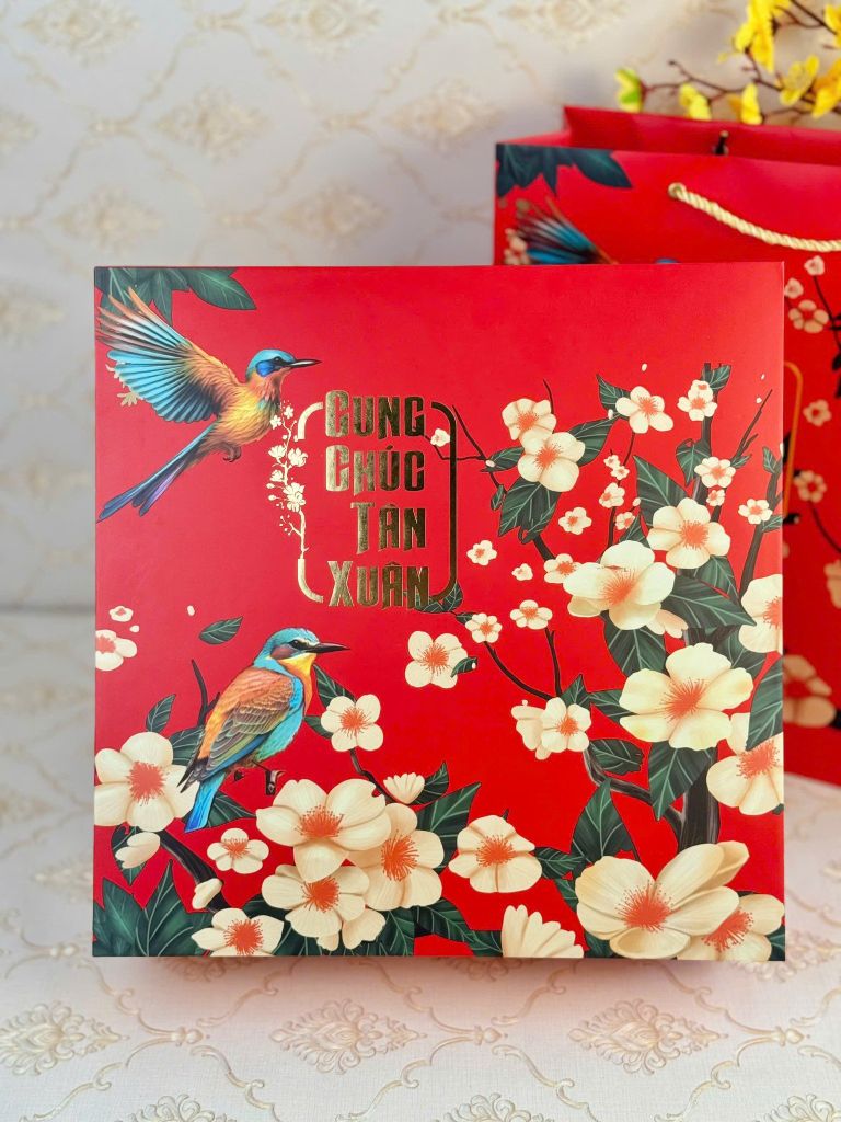 Hộp Quà Tết Cao Cấp 2026 – Cung Chúc Tân Xuân