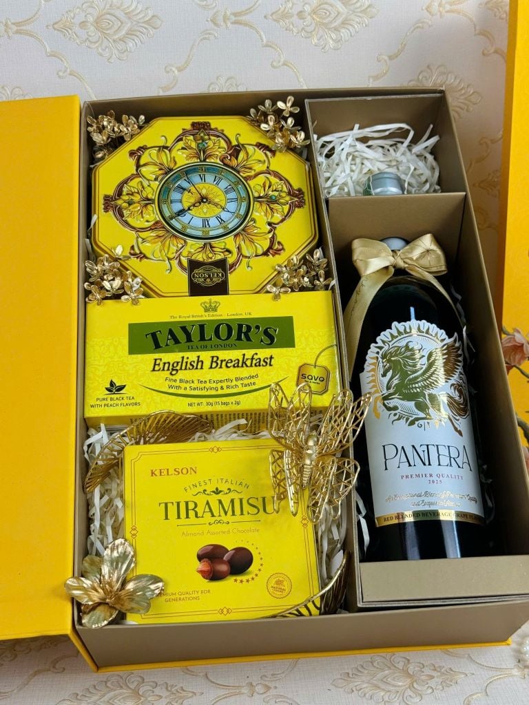 Hộp Quà Tết Cao Cấp 2026 - Tân Niên Như Ý