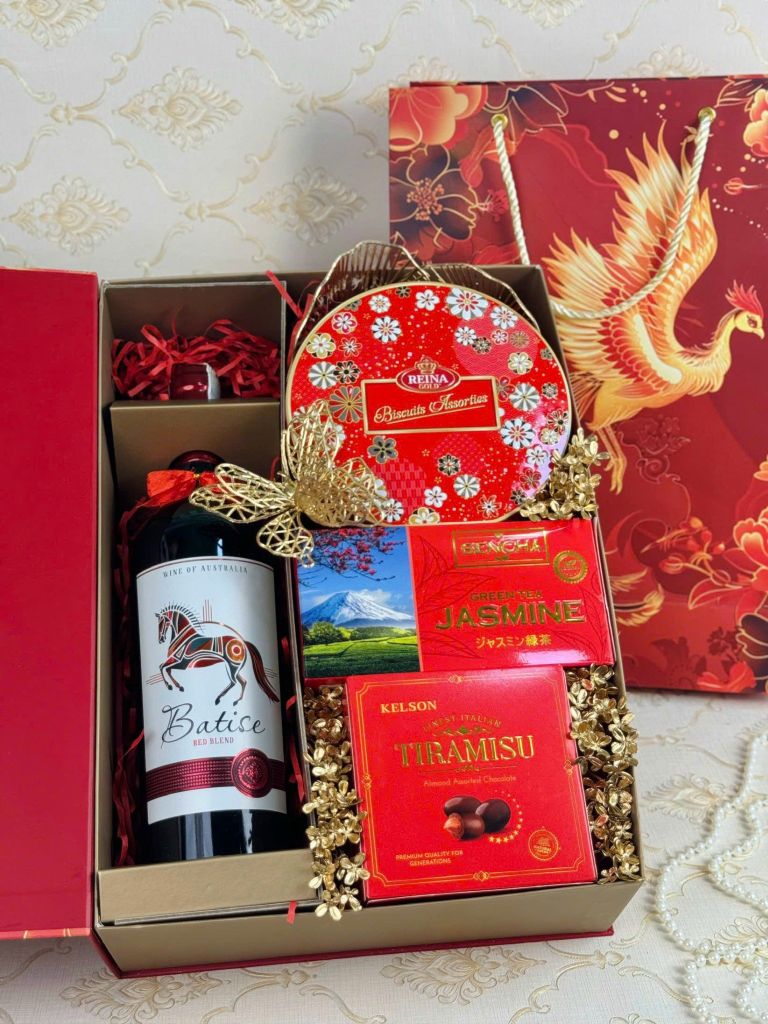 Hộp Quà Tết Cao Cấp 2026 - Ngọc Phụng Vinh Hoa