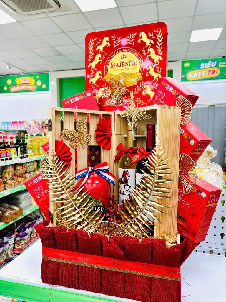 Giỏ Quà Tết Cao Cấp 2026 – Mã Đáo Thành Công