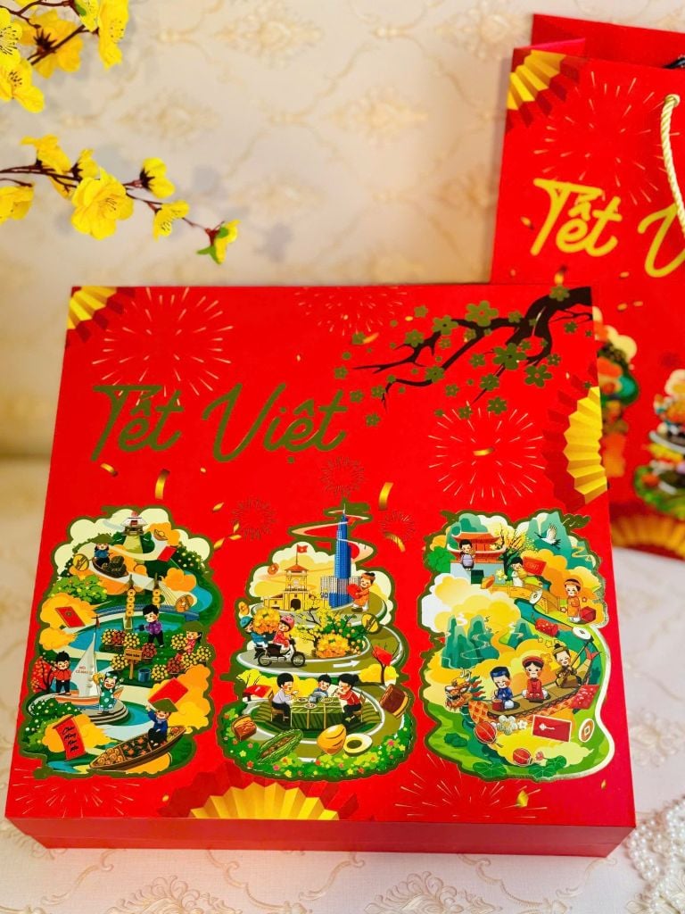Hộp Quà Tết Cao Cấp 2026 - Tết Việt