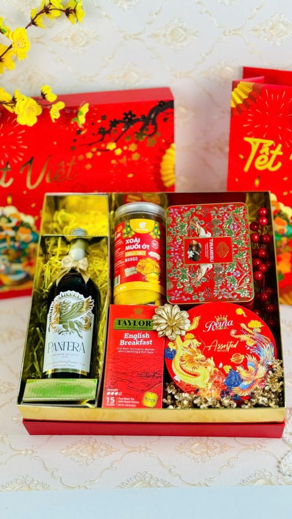 Hộp Quà Tết Cao Cấp 2026 - Tết Việt