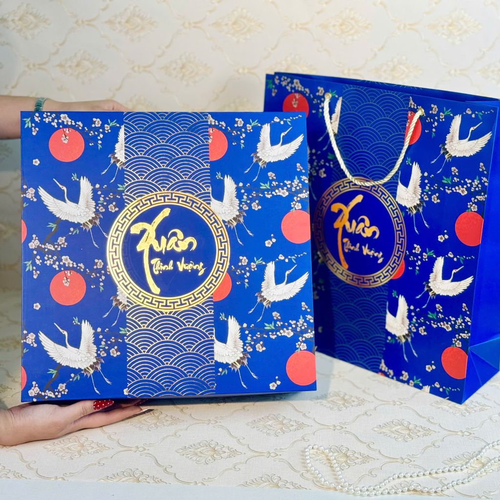 Hộp Quà Tết Cao Cấp 2026 - Xuân Thịnh Vượng